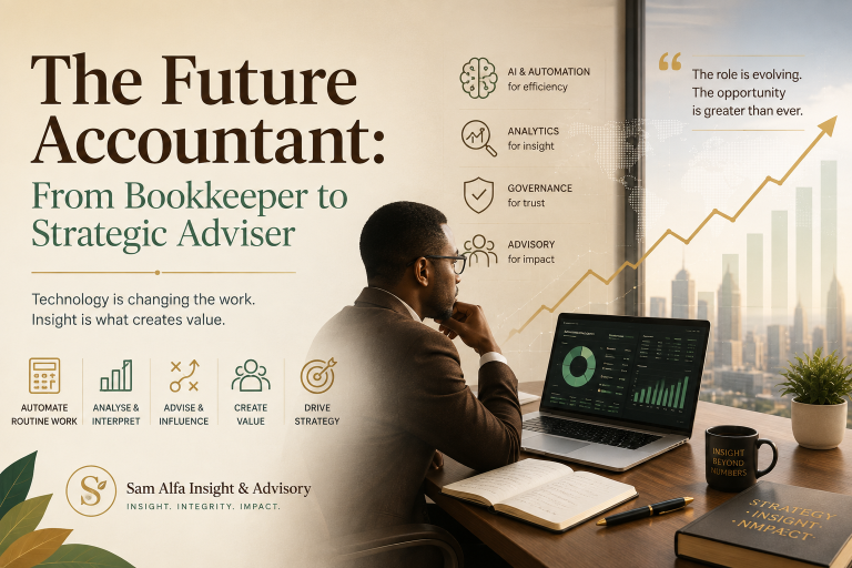 The Future Accountant: From Bookkeeper to Strategic Adviser